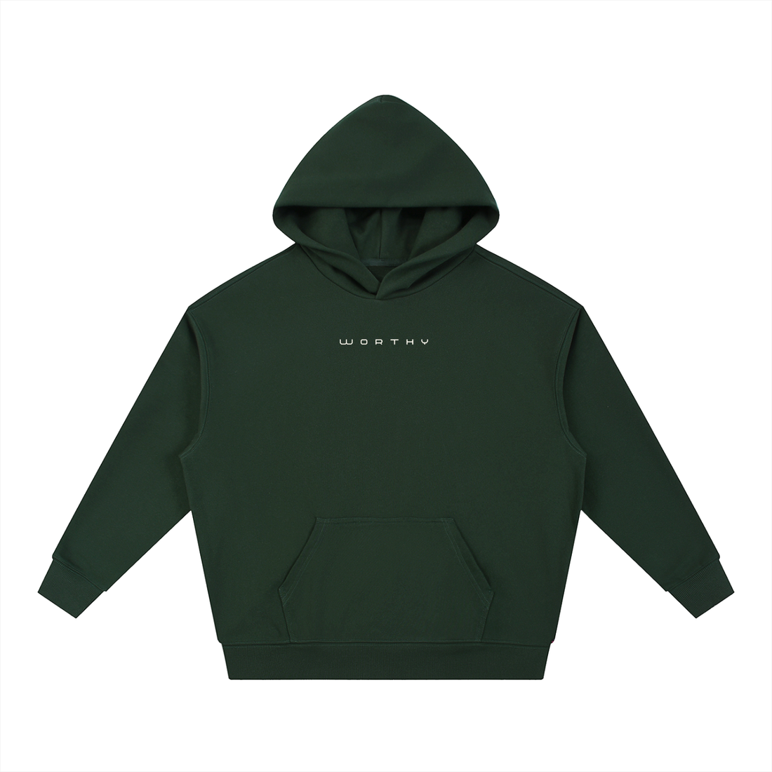 MYVZN Worthy Boxy Hoodie worn by an athlete building confidence and quieting overthinking