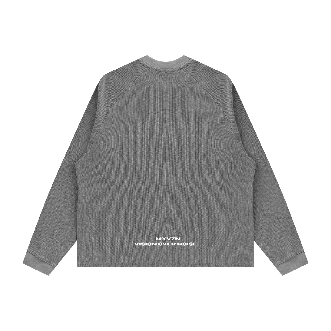 VZN Basics  Longsleeve Boxy Waffle Tee