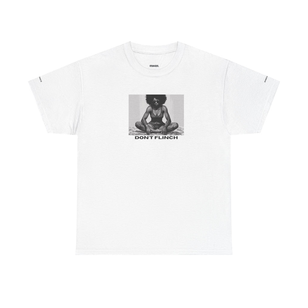 DONT FLINCH Heavy Cotton Tee