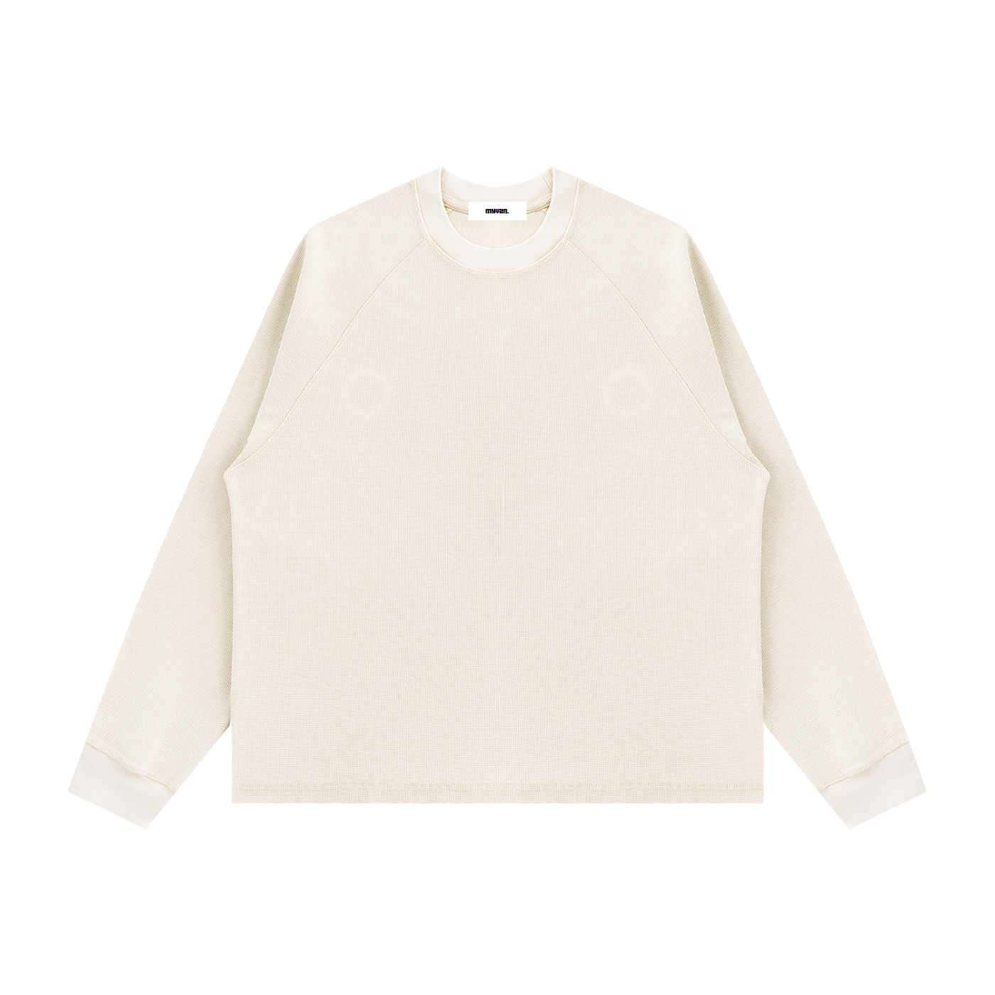 VZN Basics  Longsleeve Boxy Waffle Tee
