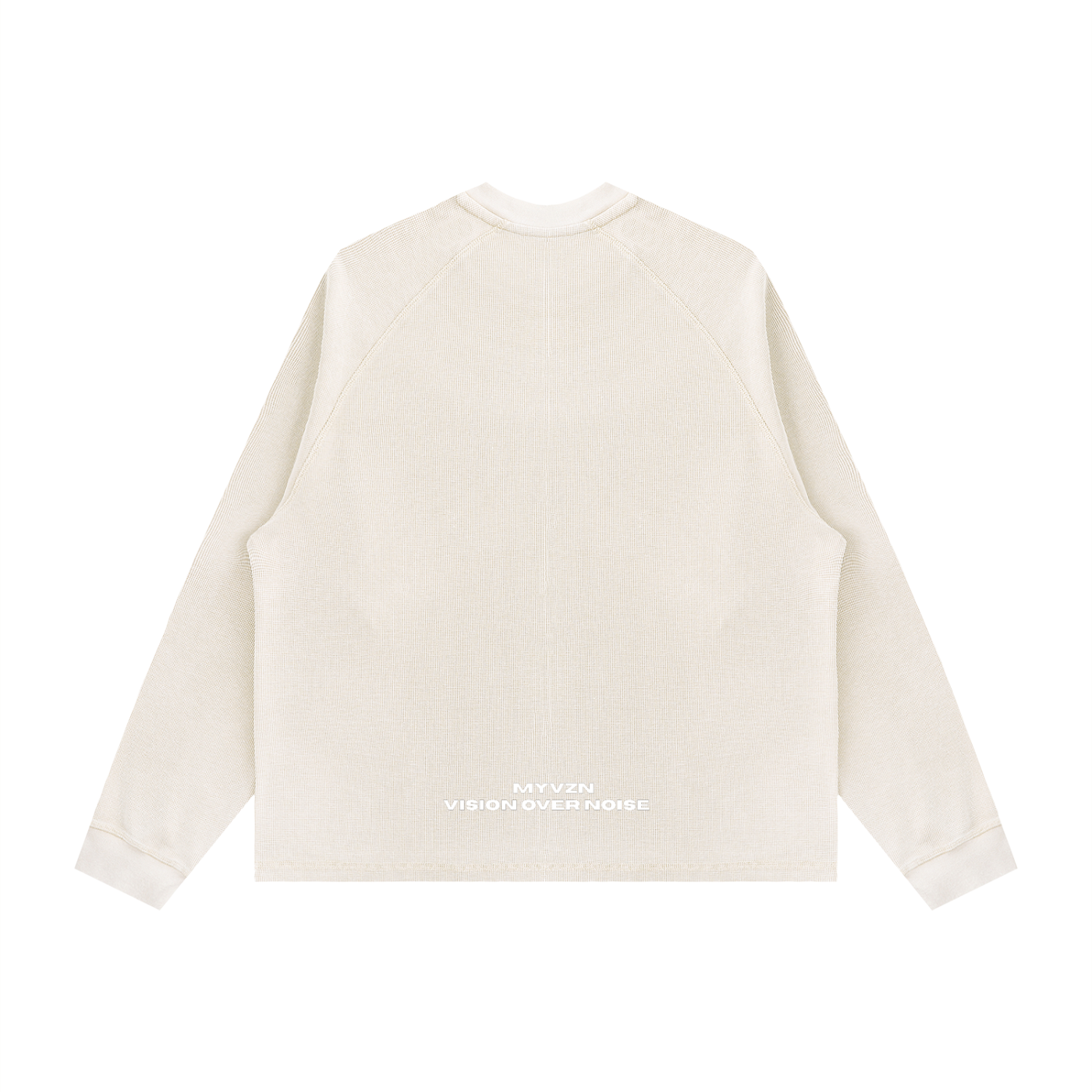 VZN Basics  Longsleeve Boxy Waffle Tee