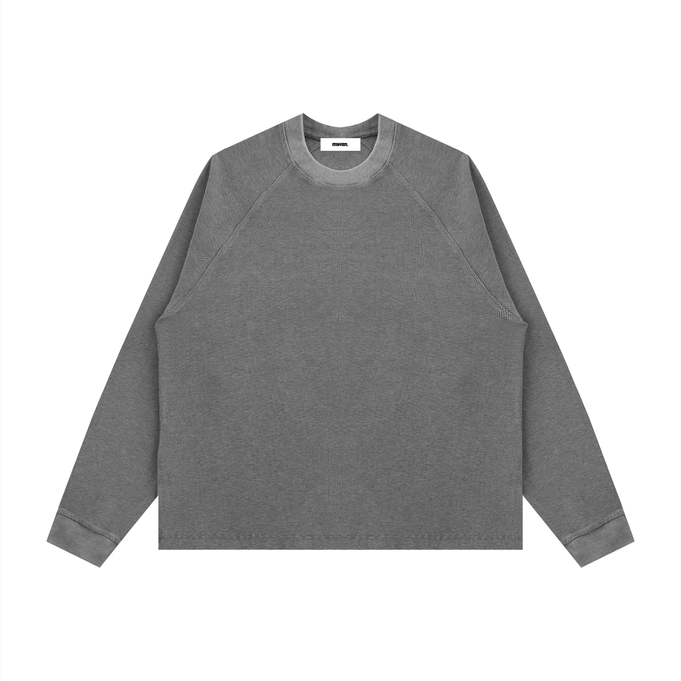 VZN Basics  Longsleeve Boxy Waffle Tee
