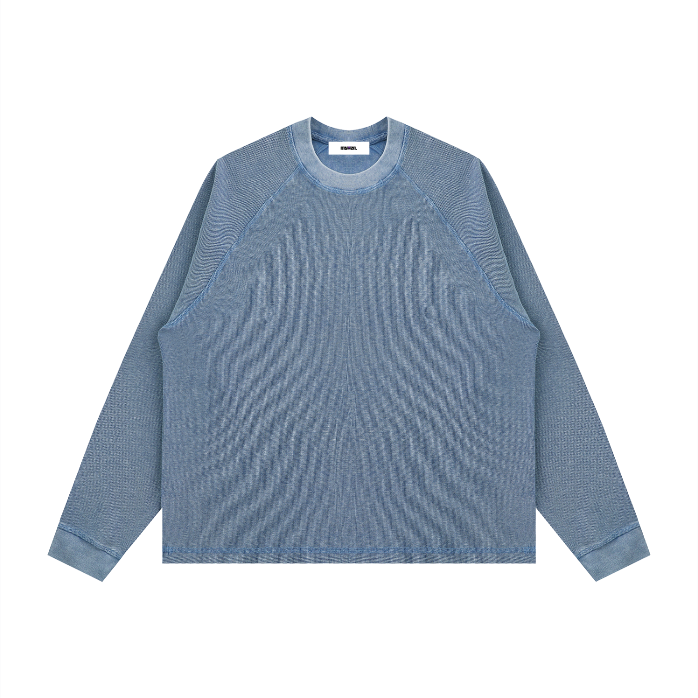 VZN Basics  Longsleeve Boxy Waffle Tee