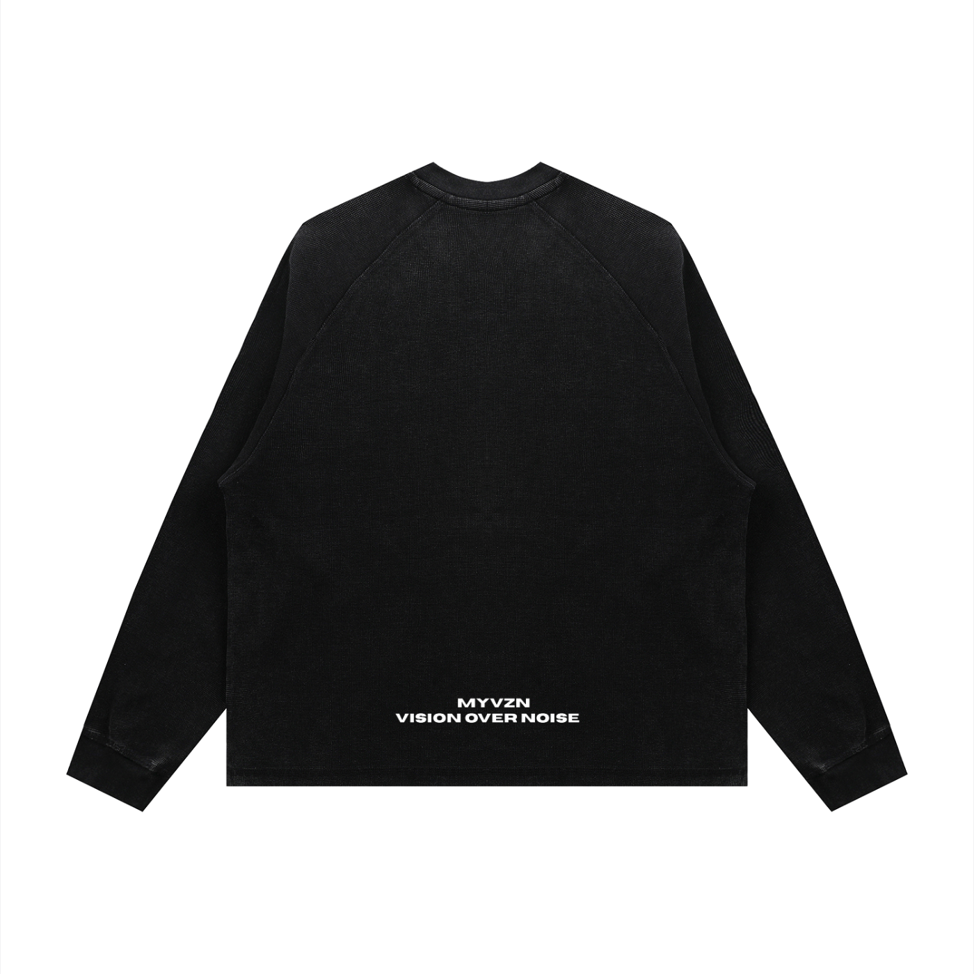 VZN Basics  Longsleeve Boxy Waffle Tee