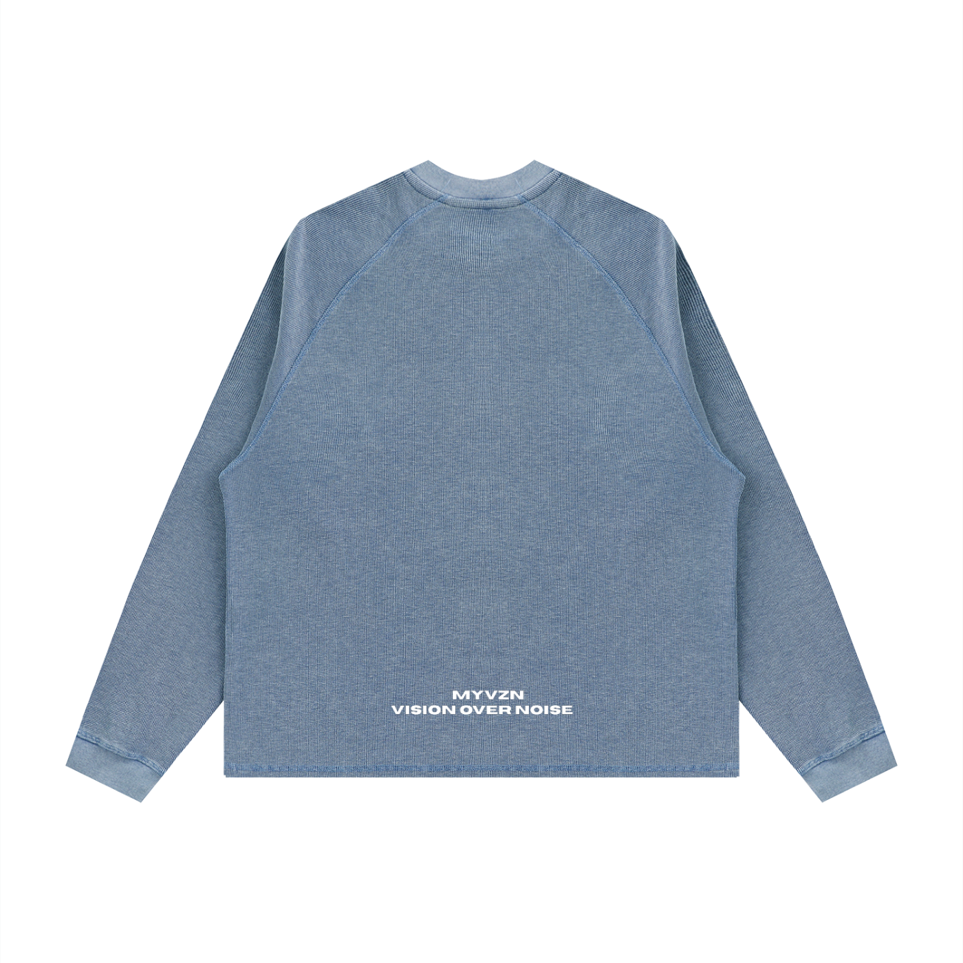 VZN Basics  Longsleeve Boxy Waffle Tee