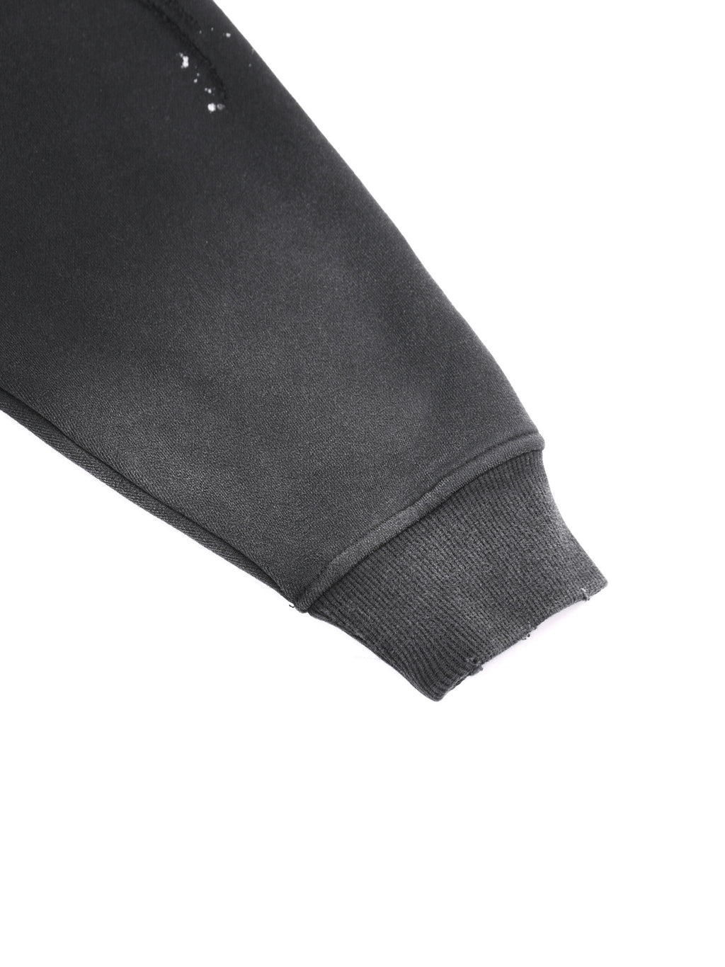 Drained of soul Washed Frayed Fleece Hoodie